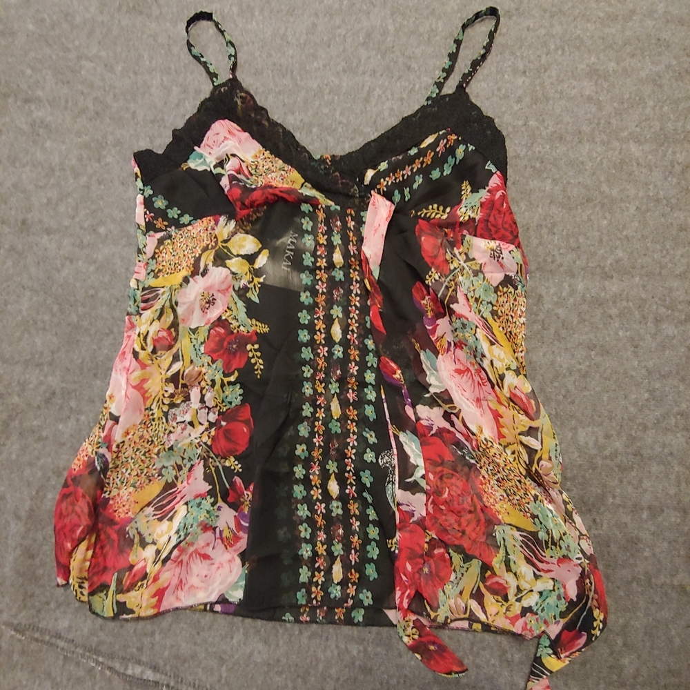 Makai Beach Tropical Sleeveless Hawaii Top